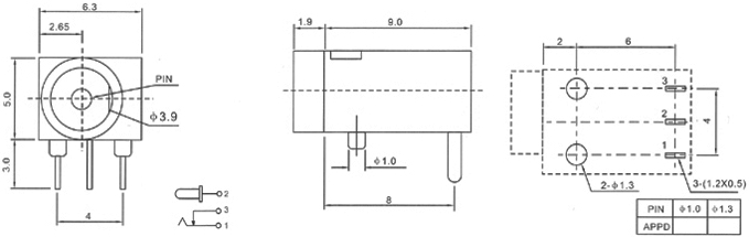 DC-003A規(guī)格書 DC-003A規(guī)格書
