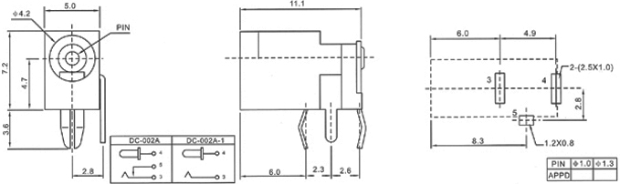 DC-002A規(guī)格書