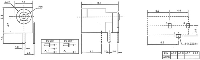 DC-002規(guī)格書 DC-002規(guī)格書