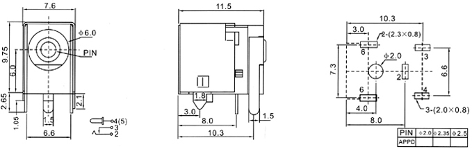 DC-036A規(guī)格書 DC-036A規(guī)格書
