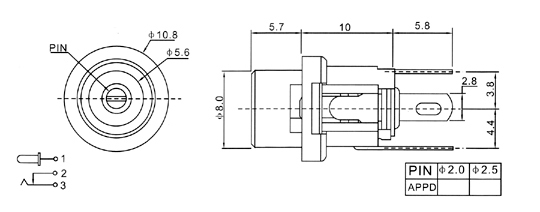 DC-025M規(guī)格書(shū) DC-025M規(guī)格書(shū)