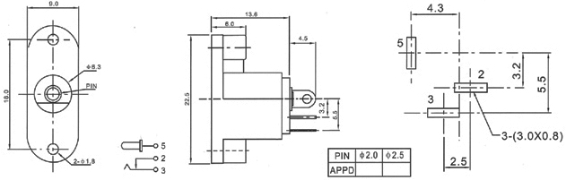 DC-018規(guī)格書 DC-018規(guī)格書