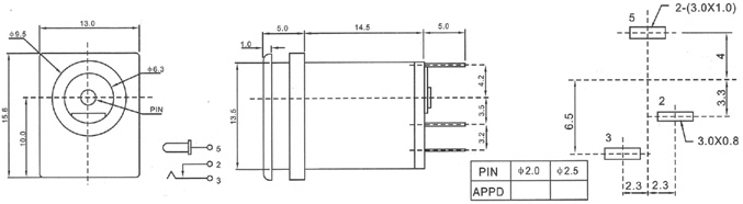 DC-015A規(guī)格書 DC-015A規(guī)格書