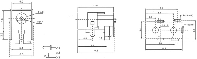 DC-011A規(guī)格書 DC-011A規(guī)格書