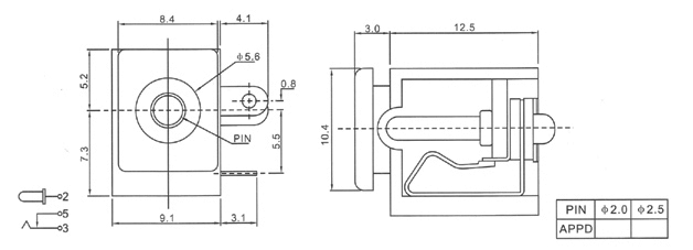 DC-009A規(guī)格書 DC-009A規(guī)格書