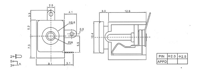 DC-009規(guī)格書(shū) DC-009規(guī)格書(shū)
