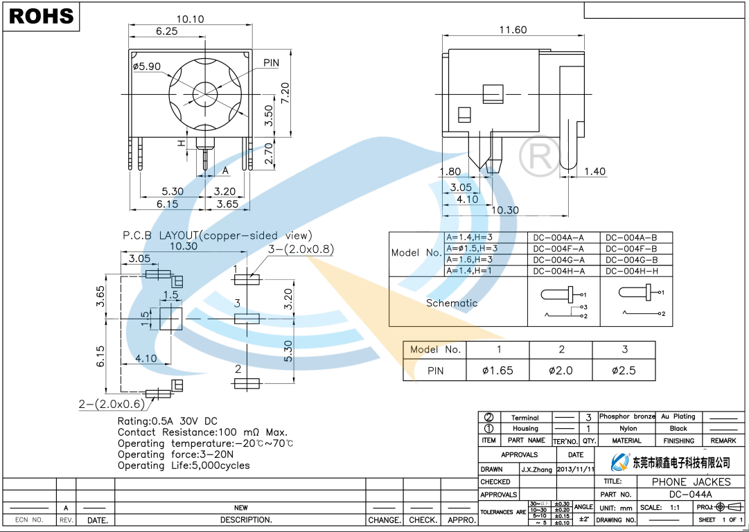 DC-044A規(guī)格書(shū)下載